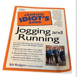 THE COMPLETE IDIOT”S GUIDE JOGGING AND RUNNING PAPER BACK BOOK